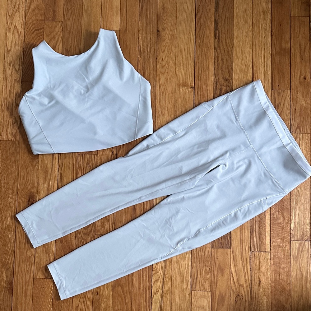Athleta leggings and bra Activewear Set